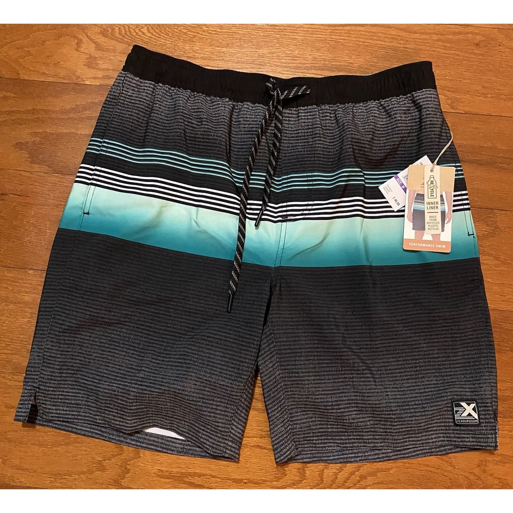 ZeroXposur Mens Medium Swim Trunks Shorts Performance New! NWT $46